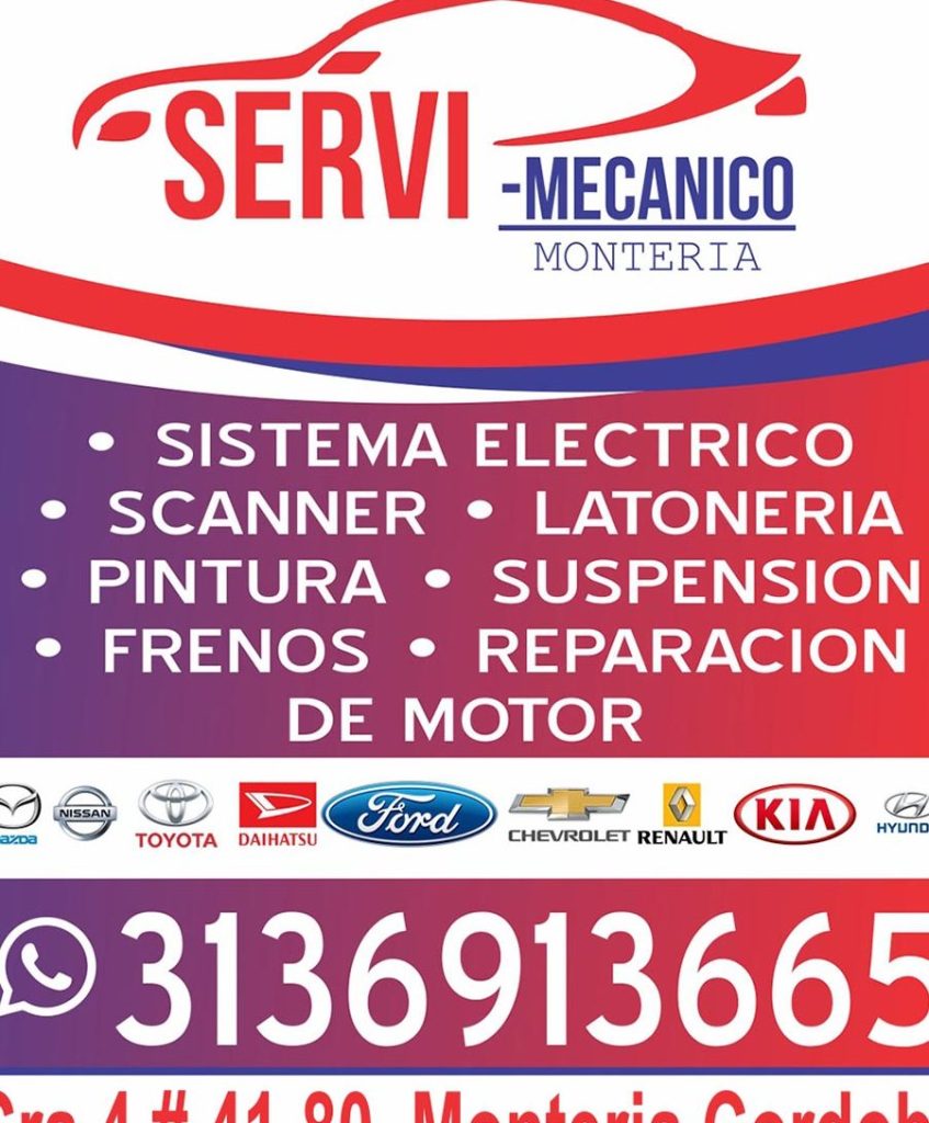 SERVI-MECANICO MONTERIA 1 servi mecanico monteria