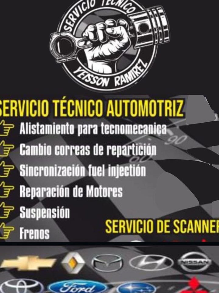 Servicio Técnico automotriz Yeisson Ramirez Taller de mecanica 1 servicio tecnico automotriz yeisson ramirez taller de mecanica