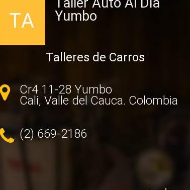 Taller Auto Al Dia Yumbo 1 taller auto al dia yumbo