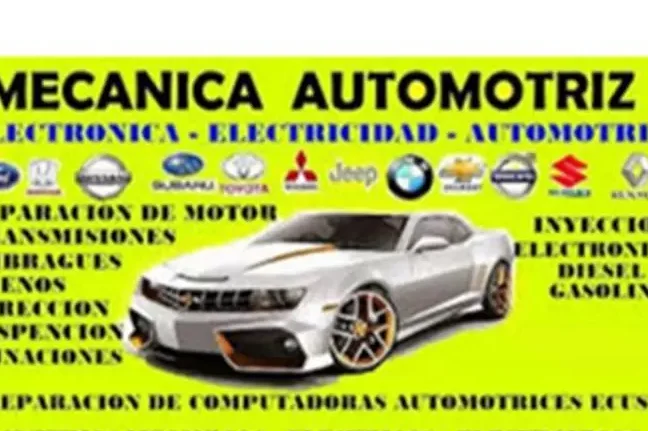 Taller de mecánica y electrónica automotriz : SERVICIÓ A DOMICILIO 1 taller de mecanica y electronica automotriz servicio a domicilio